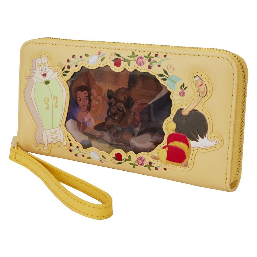 Loungefly Disney Beauty & the Beast - Belle Lenticular Wristlet