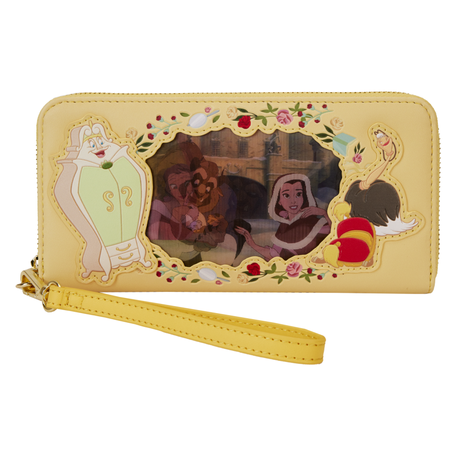 Loungefly Disney Beauty & the Beast - Belle Lenticular Wristlet