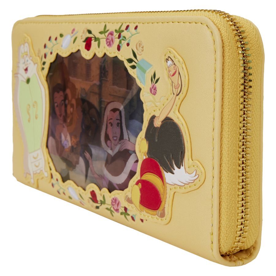 Loungefly Disney Beauty & the Beast - Belle Lenticular Wristlet
