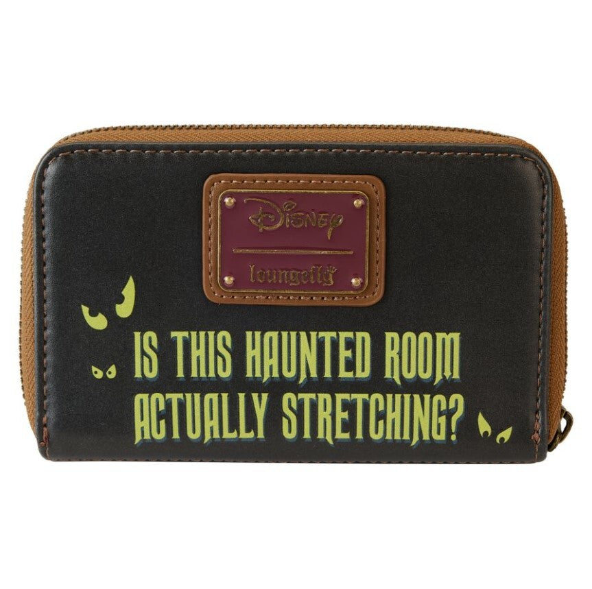Loungefly Disney's Haunted Mansion - Portraits Glow in the Dark Zip Around Wallet