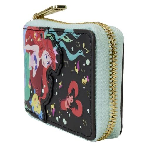 Loungefly Disney The Little Mermaid (1989) - 35th Anniversary Life is the Bubbles Zip Around Wallet