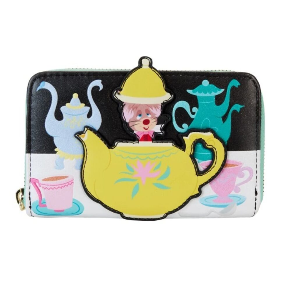 Loungefly Disney Alice in Wonderland - Unbirthday Zip Around Wallet