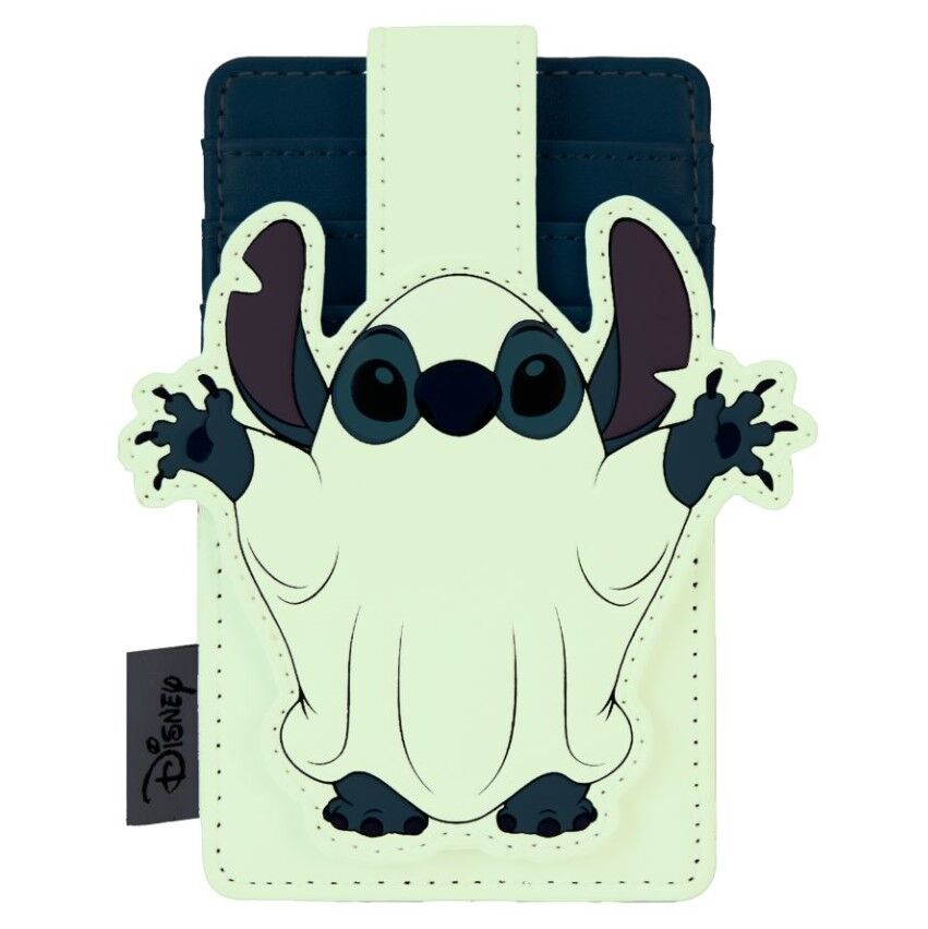 Loungefly Disney Lilo & Stitch - Stitch Ghost Glow in the Dark Card Holder