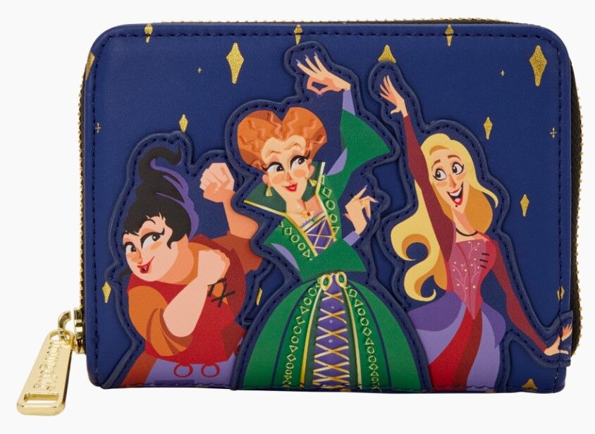 Loungefly Disney Hocus Pocus - Sanderson Sisters Zip Around Wallet
