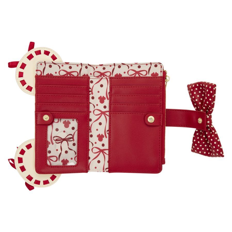 Loungefly Disney Minnie Mouse - Rocks the Dots Coquette Flap Wallet