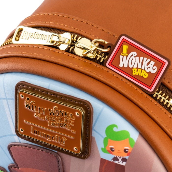 Loungefly Willy Wonka and the Chocolate Factory - 50th Anniversary Mini Backpack