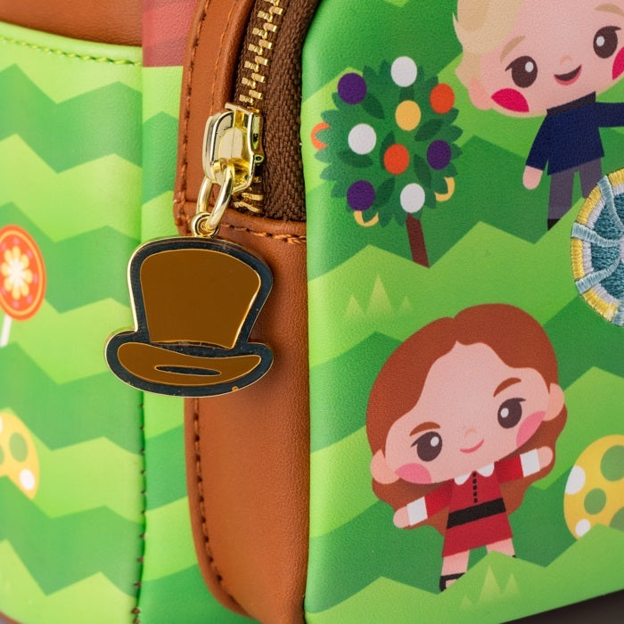 Loungefly Willy Wonka and the Chocolate Factory - 50th Anniversary Mini Backpack