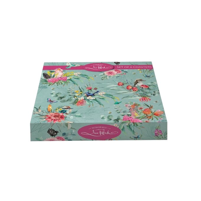 Lisa Pollock - Coasters Native Flora (Set of 6)