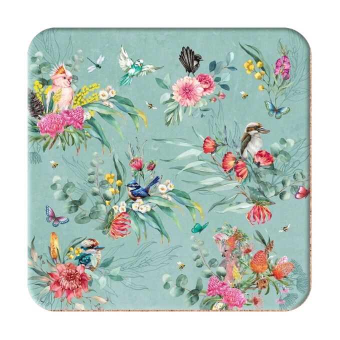 Lisa Pollock - Coasters Native Flora (Set of 6)