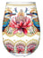 Lisa Pollock - Golden Glamour Stemless Glass Vintage Kookas