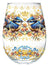 Lisa Pollock - Golden Glamour Stemless Glass Royal Wrens