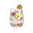 Lisa Pollock - Golden Glamour Stemless Glass Paradise Bloom