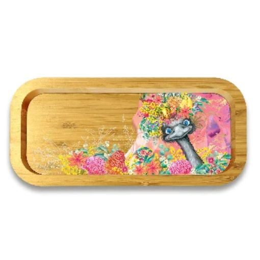 Lisa Pollock - Trinket Tray Happy Emu