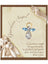 Guardian Angel Birthstone Lapel Pin - March