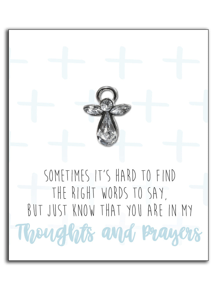 Always With You Angels Lapel Pin - Thoughts and Prayers