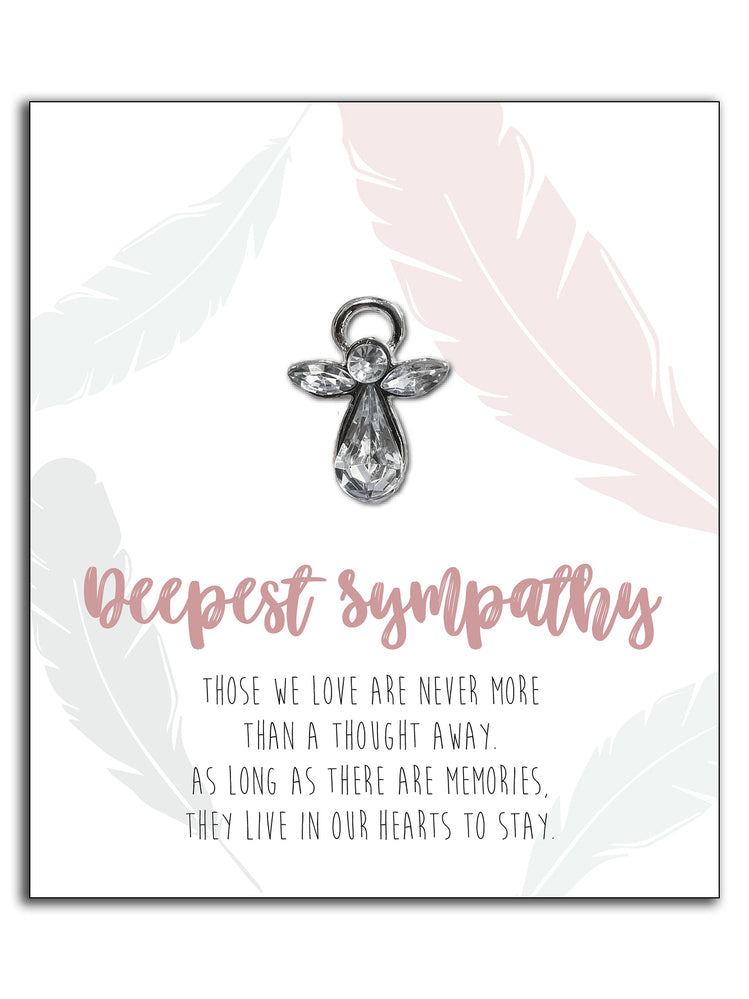 Always With You Angels Lapel Pin - Deepest Sympathy
