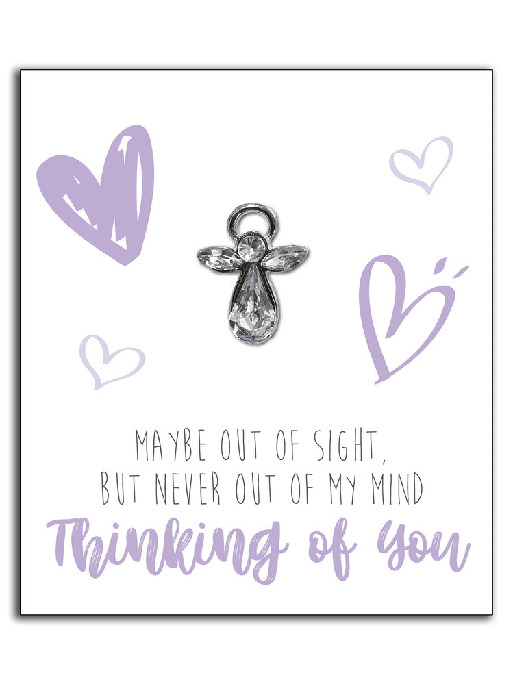 Always With You Angels Lapel Pin - Thinking of You
