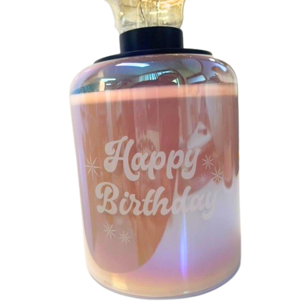 Happy Birthday Filament Lamp - 18th