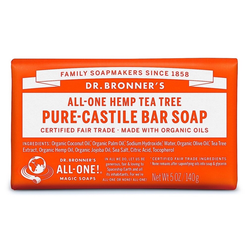 Dr Bronner's Bar Soap - Tea Tree