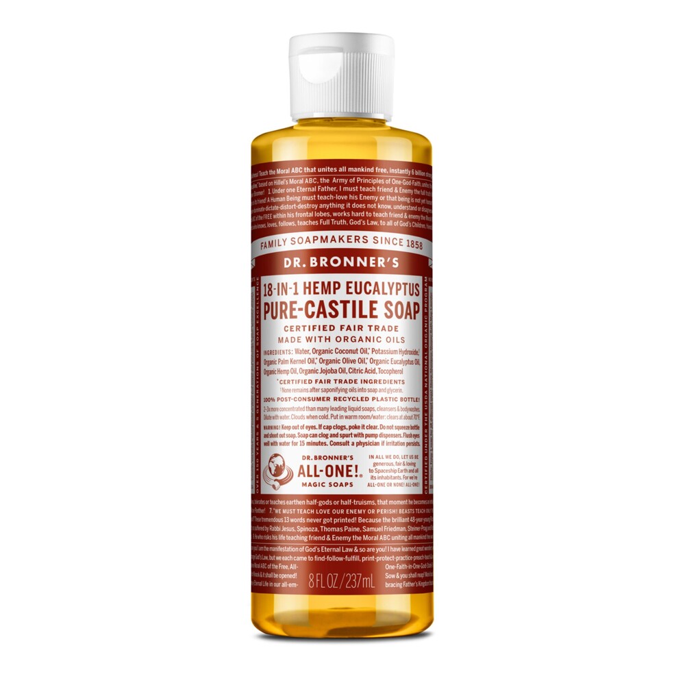 Dr Bronner's Liquid Soap 237ml - Eucalyptus