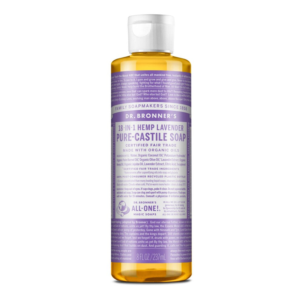 Dr Bronner's Liquid Soap 237ml - Lavender