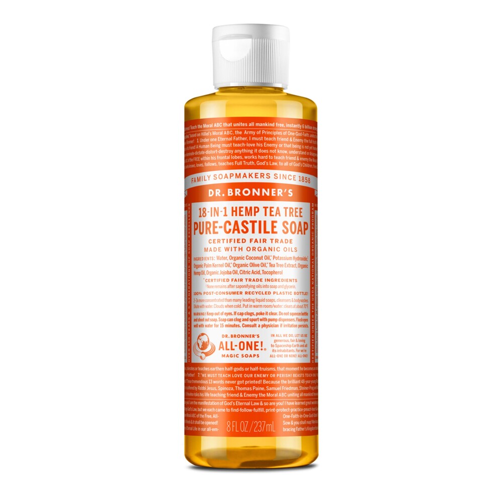 Dr Bronner's Liquid Soap 237ml - Tea Tree