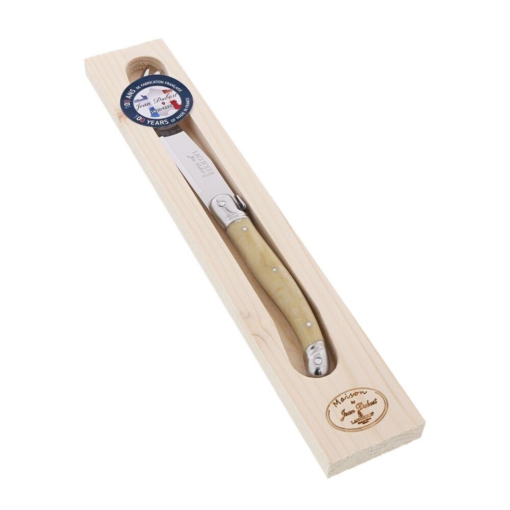 Jean Dubost Laguiole Maison - Cheese Knife Light Horn