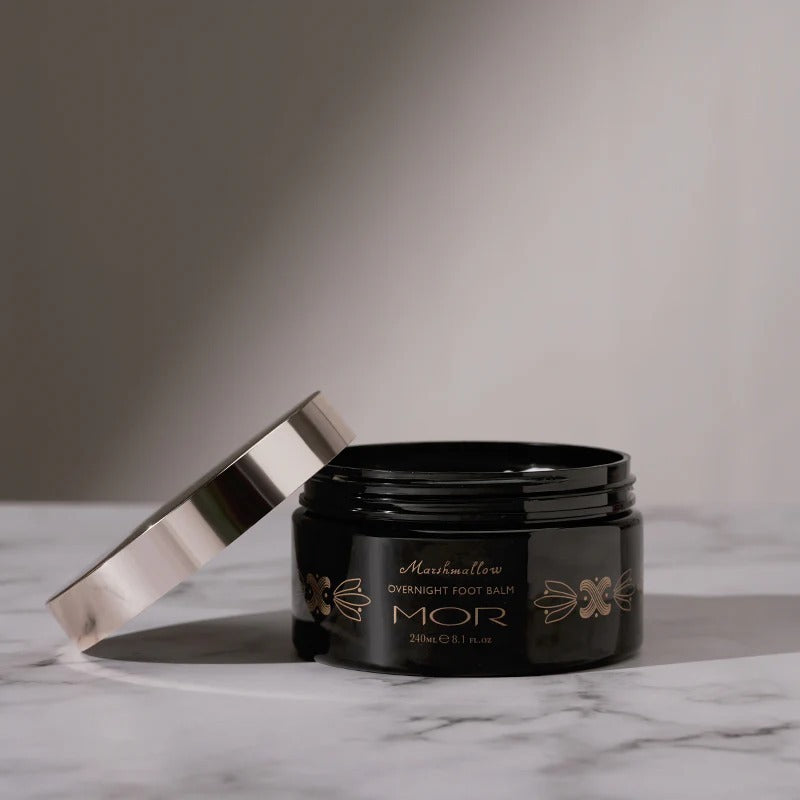 MOR Marshmallow Spa Overnight Foot Balm with Sockettes