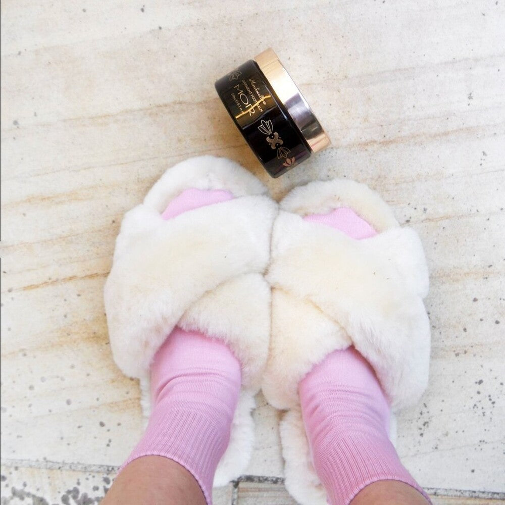 MOR Marshmallow Spa Overnight Foot Balm with Sockettes