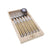 Jean Dubost Laguiole Maison - 6pc Fork Set Light Horn