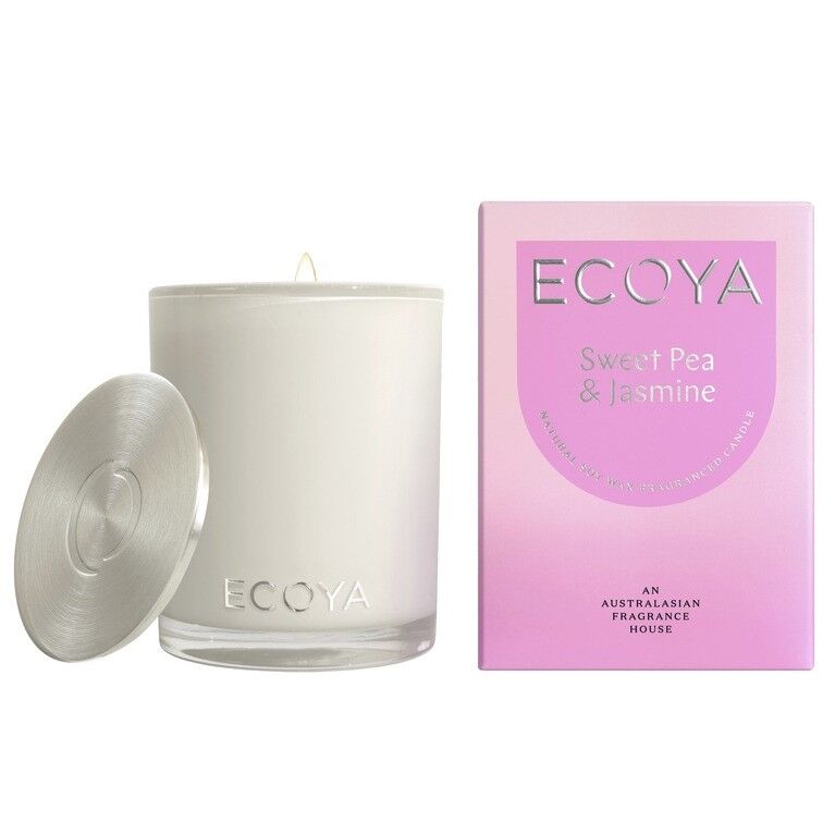 Ecoya Madison Jar Candle - Sweet Pea & Jasmine