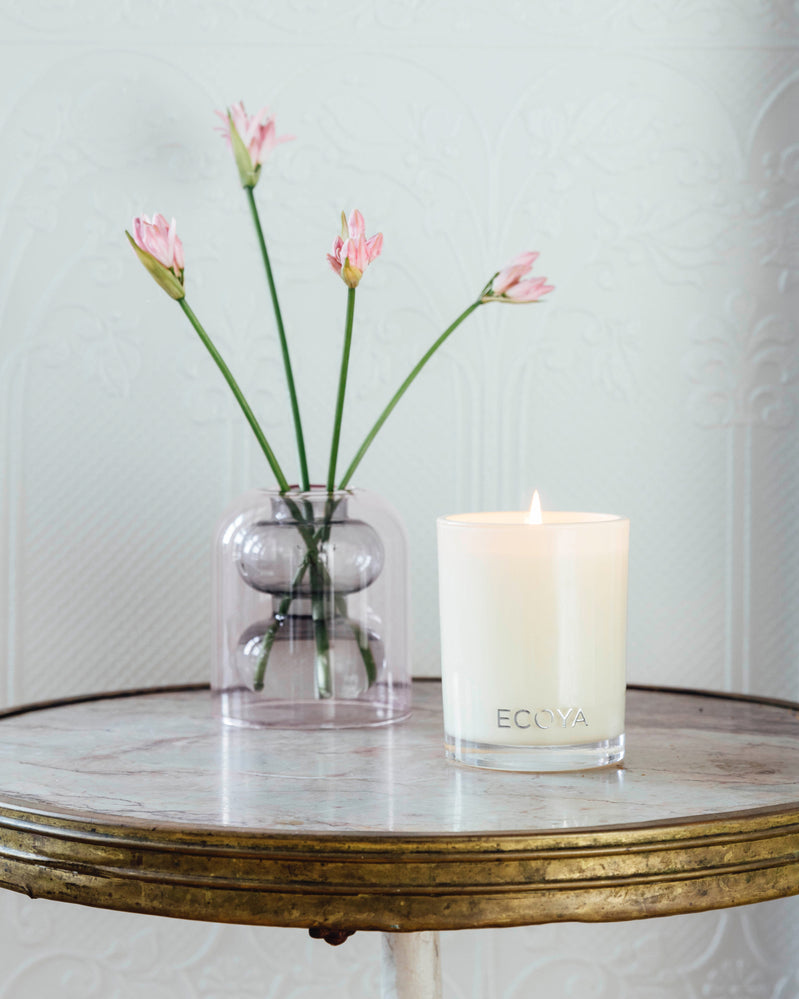 Ecoya Madison Jar Candle - Sweet Pea & Jasmine