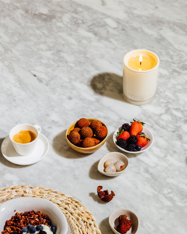Ecoya Madison Jar Candle - Guava & Lychee Sorbet