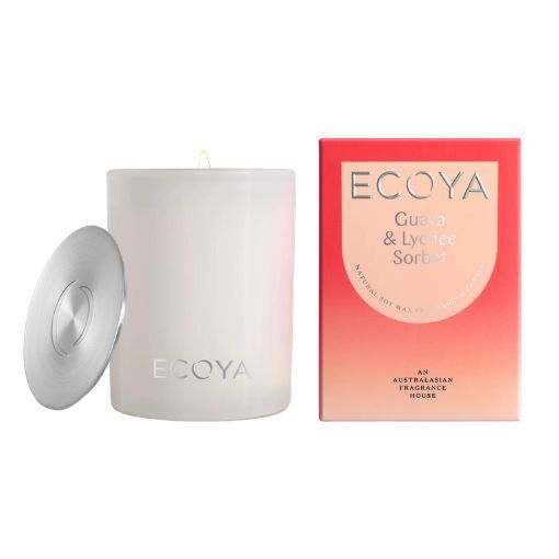 Ecoya Madison Jar Candle - Guava & Lychee Sorbet