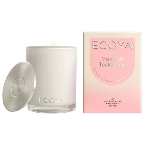 Ecoya Madison Jar Candle - Vanilla & Tonka Bean