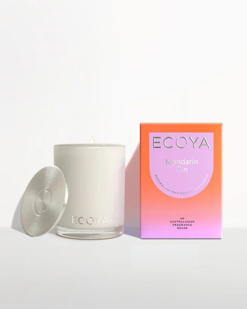 Ecoya Madison Jar Candle - Mandarin Gin