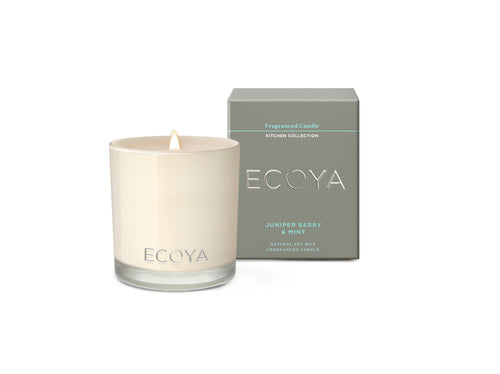 Ecoya Kitchen Maisy Jar Candle - Juniper Berry & Mint