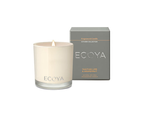 Ecoya Kitchen Maisy Jar Candle - Tahitian Lime & Grapefruit