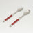 Jean Dubost Laguiole Maison - 2pc Salad Server Set Red Mixed Colours