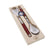 Jean Dubost Laguiole Maison - 2pc Salad Server Set Red Mixed Colours