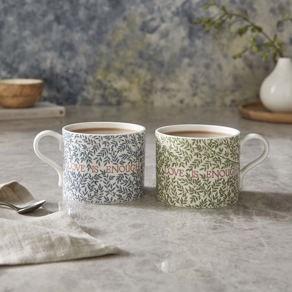 Spode Morris & Co - Beauty of Life Mugs - 340ml (Set of 2)