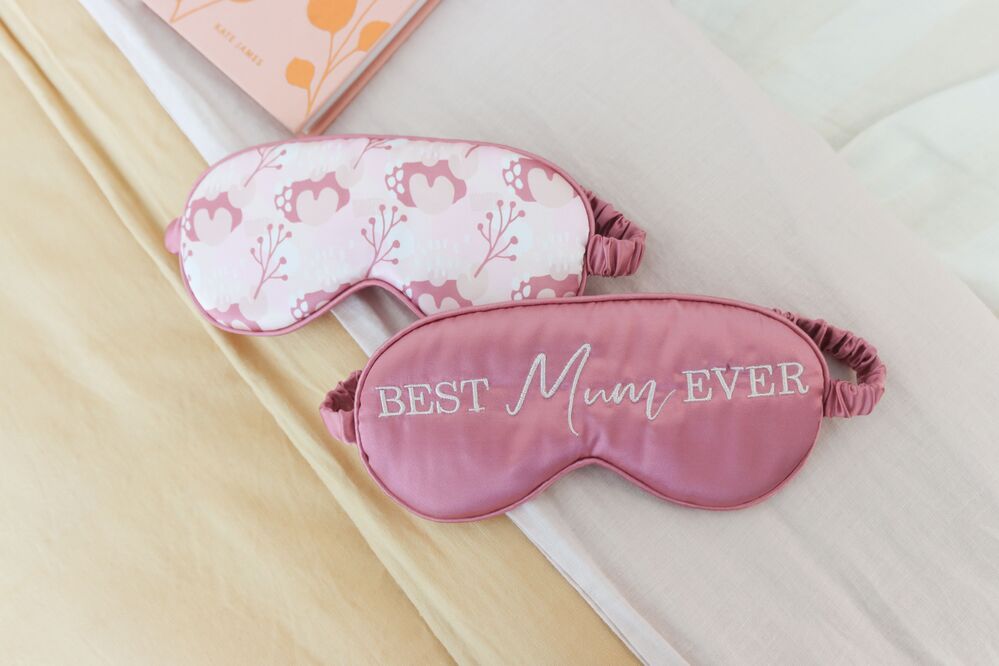 PATTERN SATIN EYE MASK BY SPLOSH