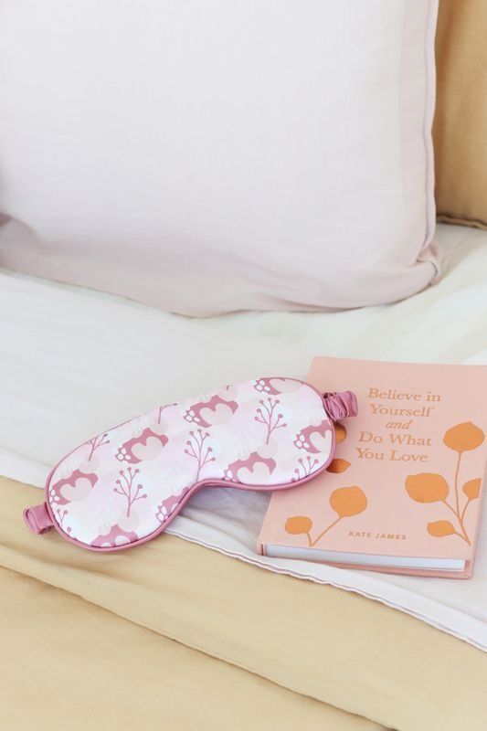 PATTERN SATIN EYE MASK BY SPLOSH