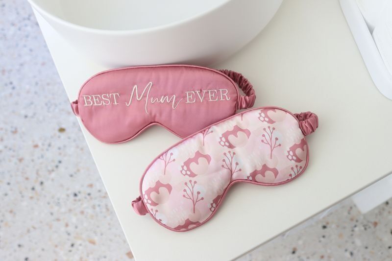 PATTERN SATIN EYE MASK BY SPLOSH