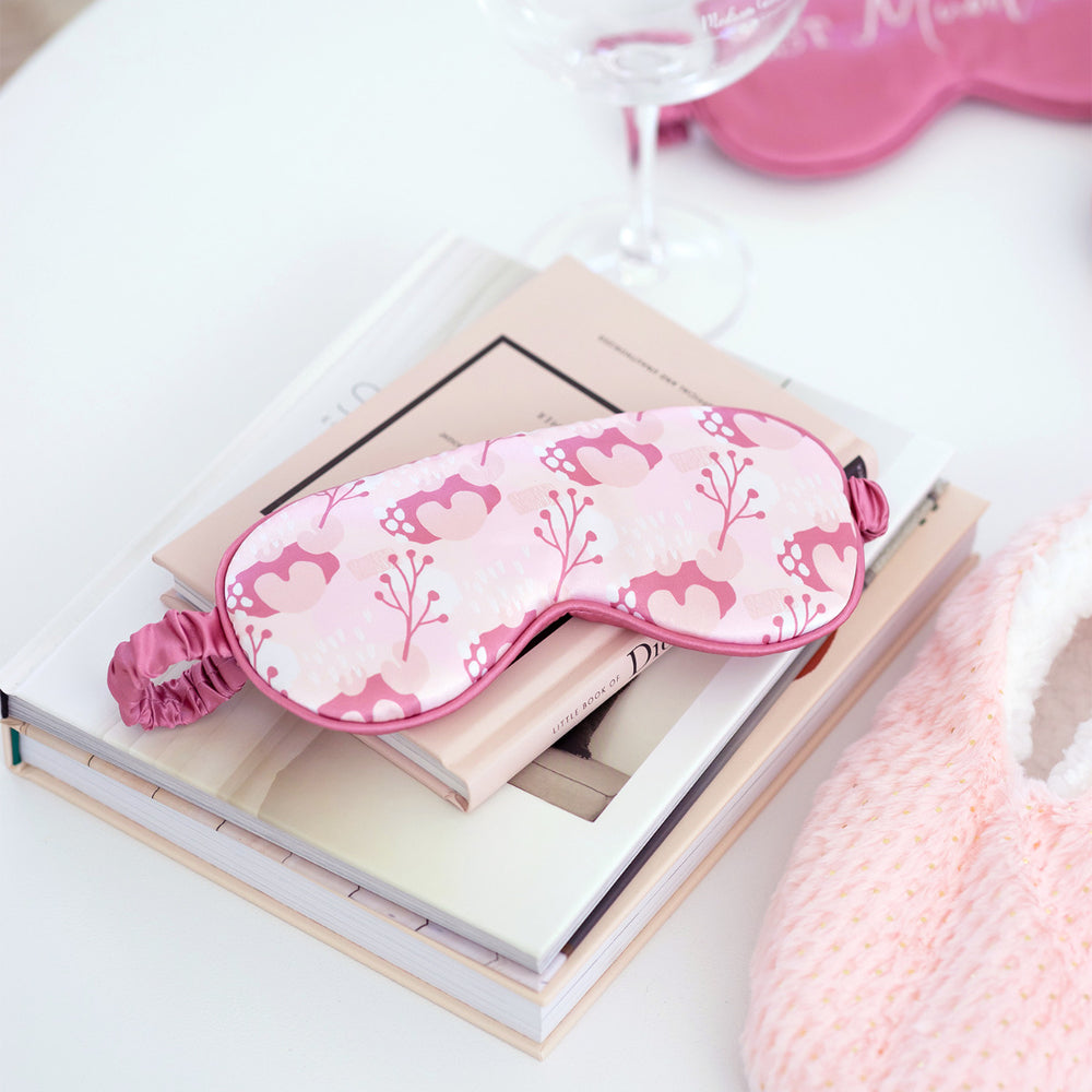 PATTERN SATIN EYE MASK BY SPLOSH