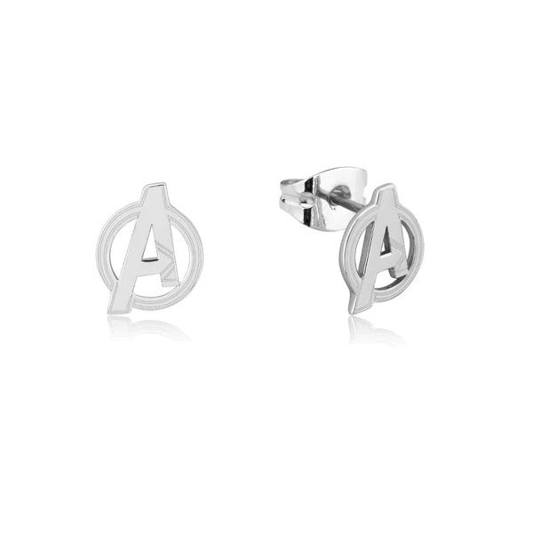 Couture Kingdom - Marvel - The Avengers Stud Earrings Silver