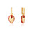 Couture Kingdom - Marvel - Iron Man Drop Earrings Yellow Gold