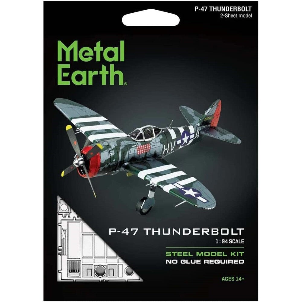 Metal Earth - 3D Metal Model Kit - P-47 Thunderbolt