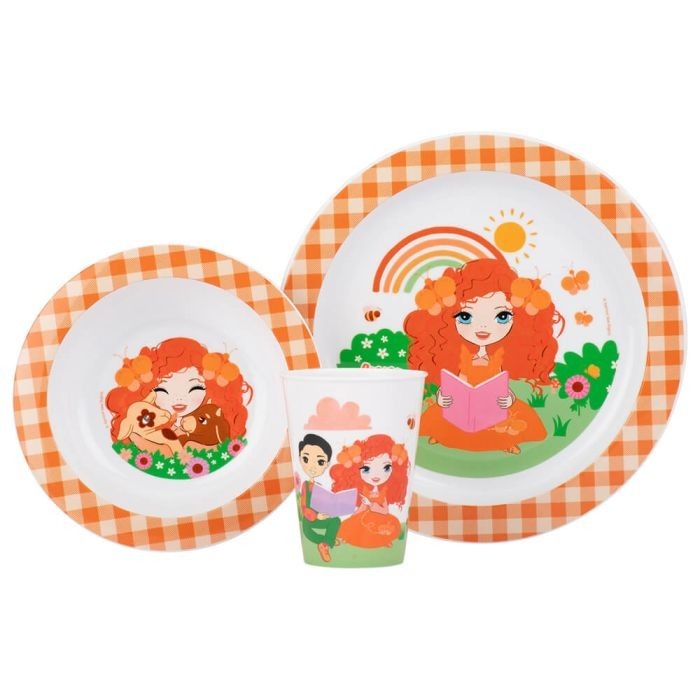 Emma Memma Mealtime Dinner Set 3pc