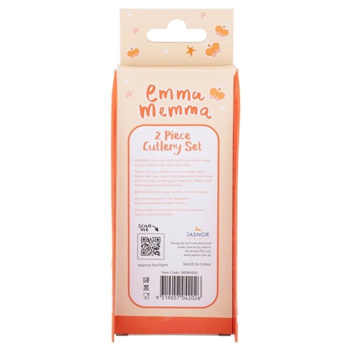 Emma Memma Cutlery Set 2pc
